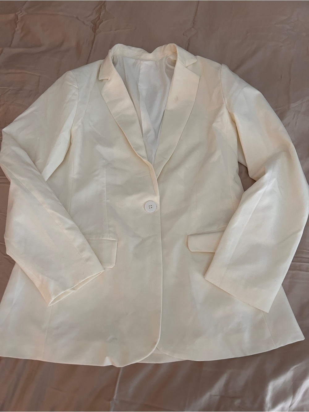 white blazer